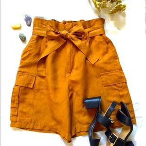 SOLD A New Day Linen Paperbag Balloon Short